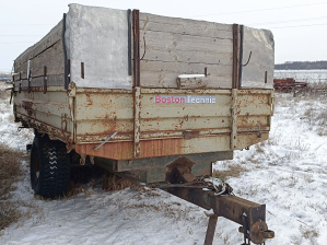 Прицеп тракторный ПТС6 с загрузчиком зерна 