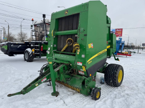 John Deere 864 рулонный пресс 2010г