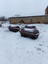 Катки водоналивные сцепка из трёх